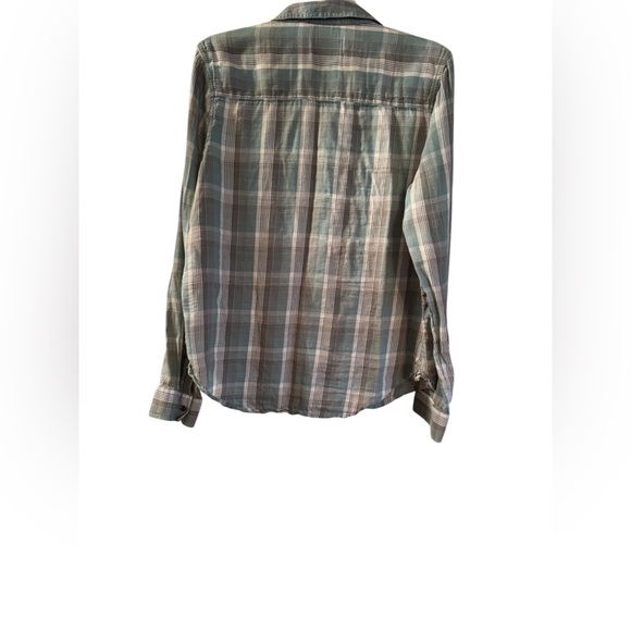 Mudd ladies button down flannel shirt - Picture 3 of 6